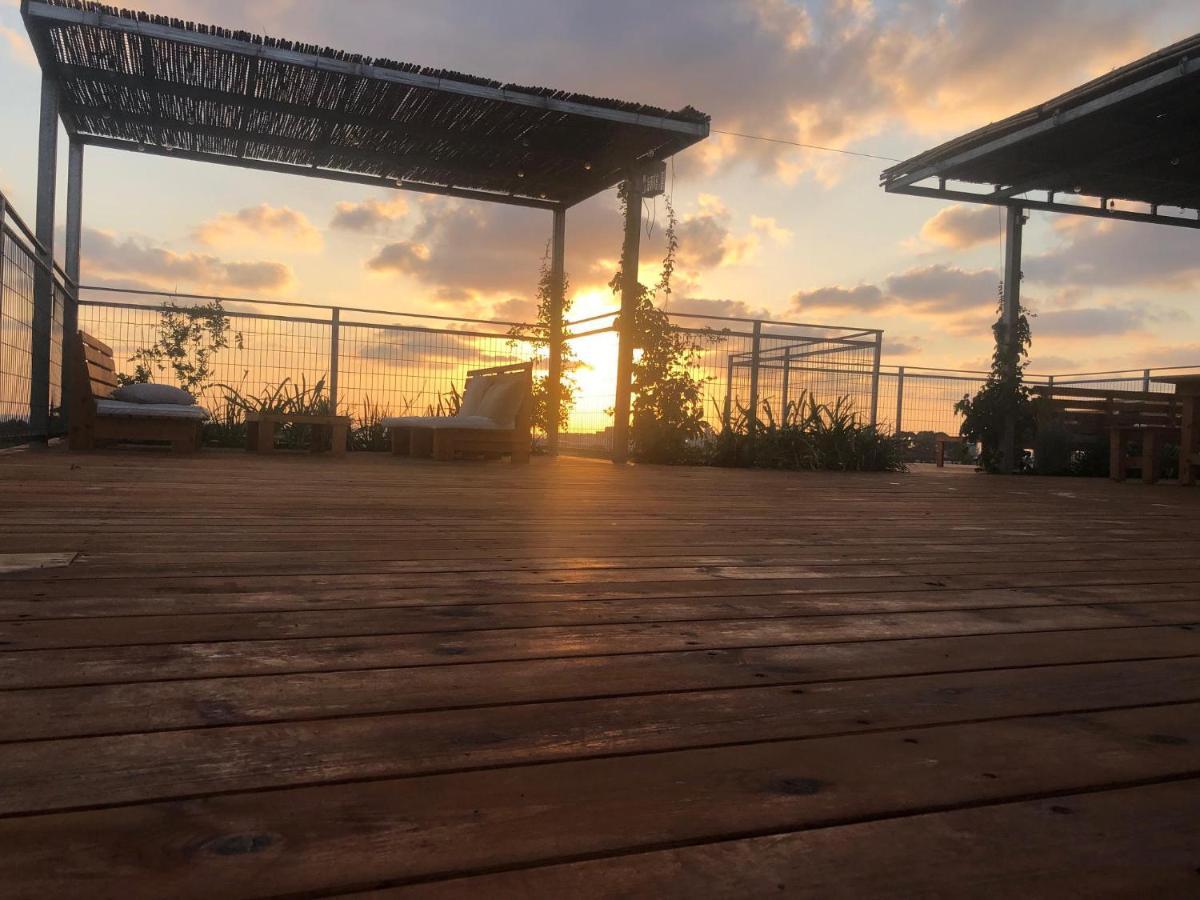 Atlit Rooftop Glamping Exteriér fotografie