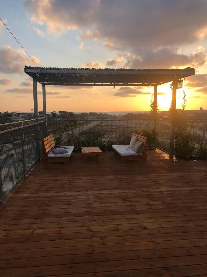 Atlit Rooftop Glamping Exteriér fotografie