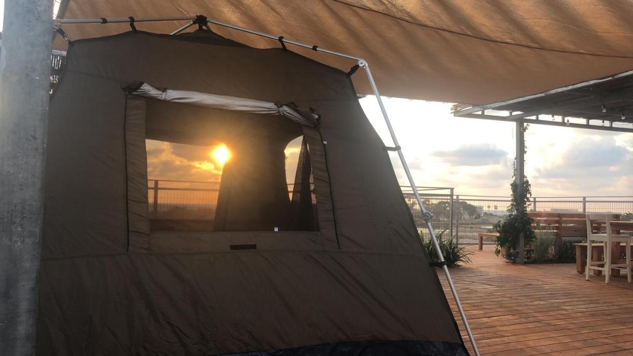 Atlit Rooftop Glamping Exteriér fotografie