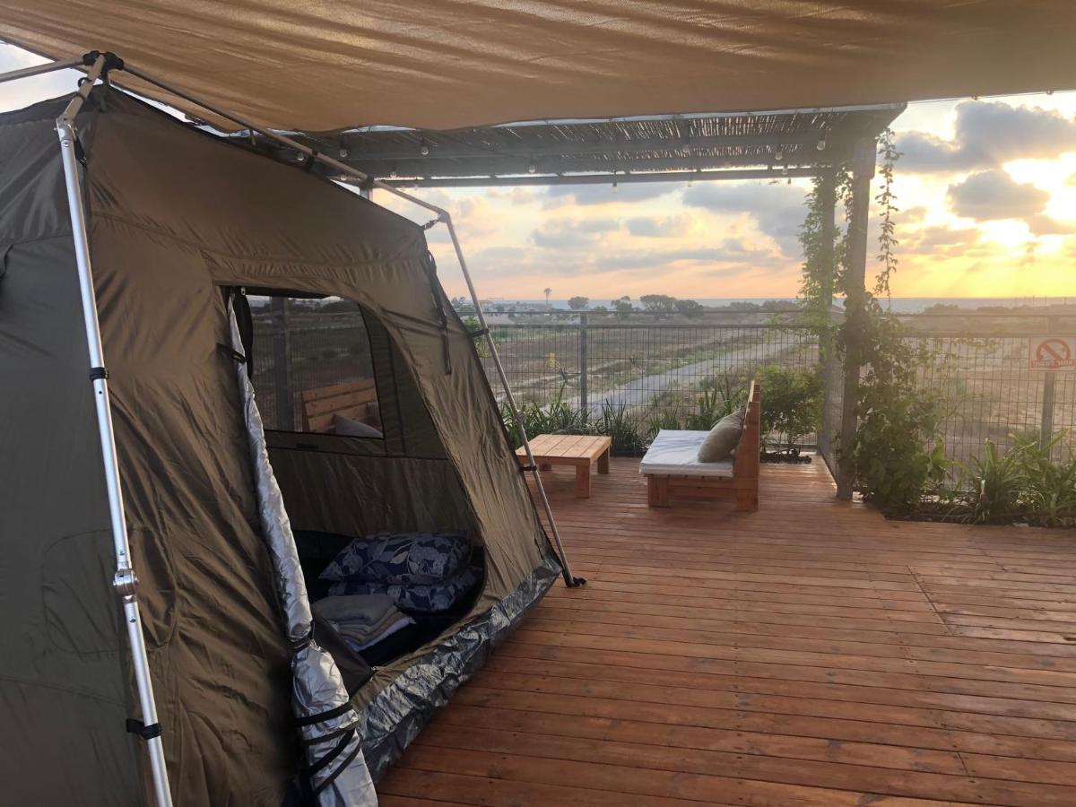 Atlit Rooftop Glamping Exteriér fotografie