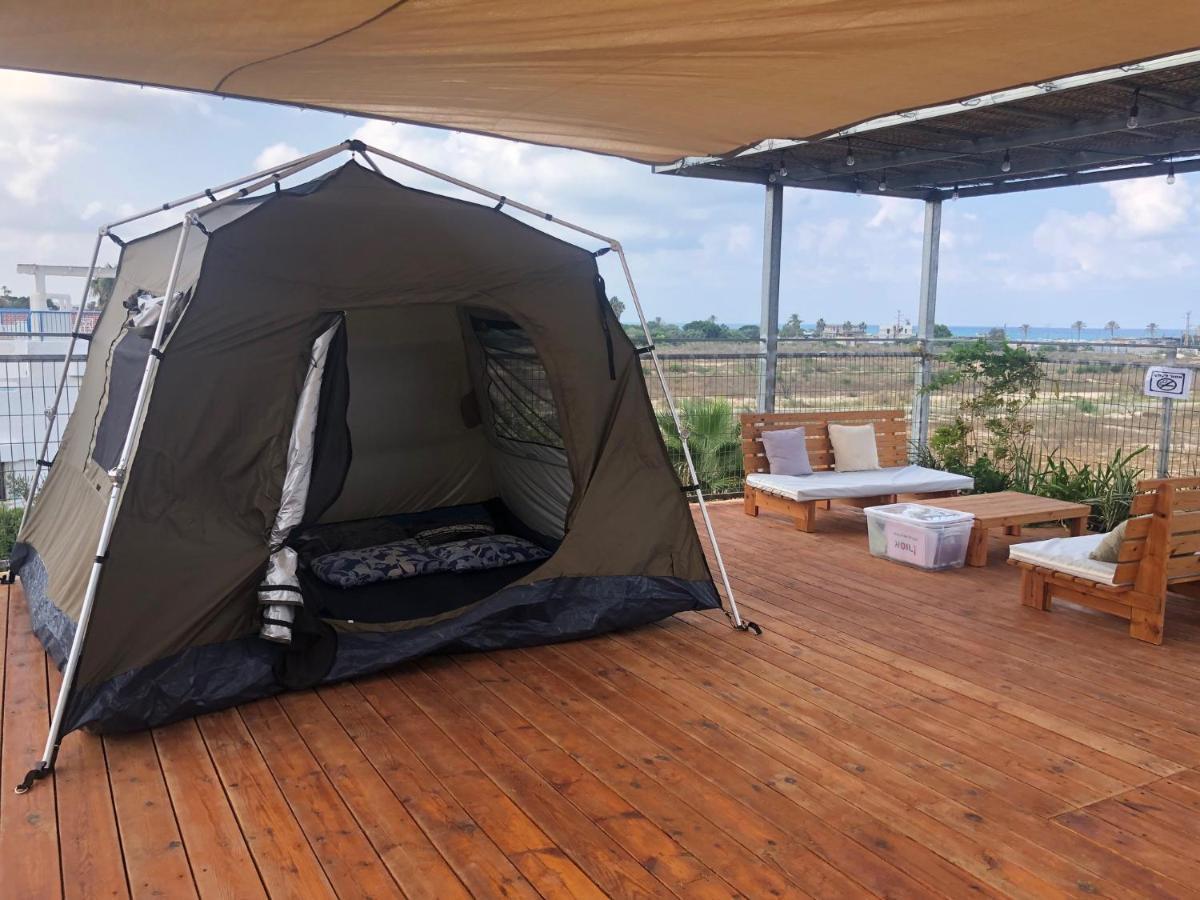 Atlit Rooftop Glamping Exteriér fotografie