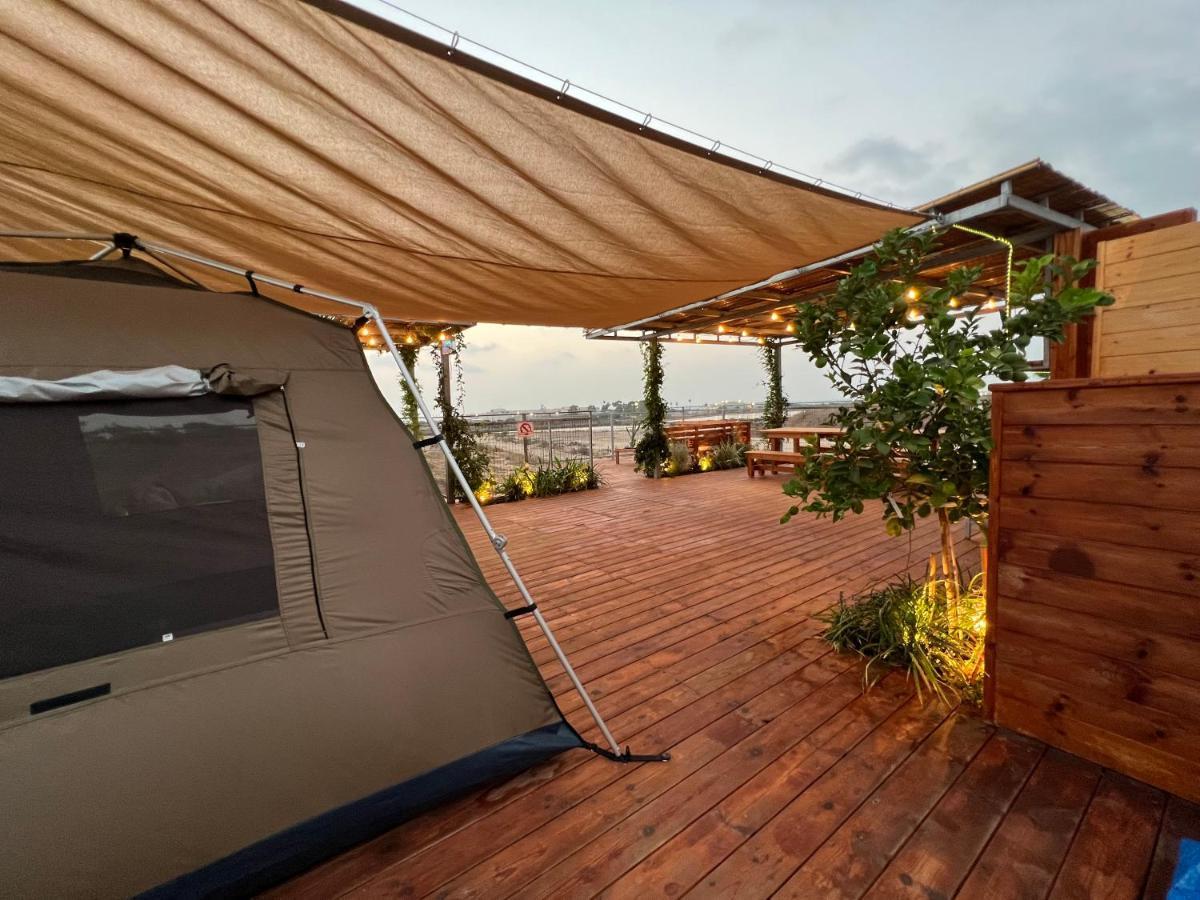 Atlit Rooftop Glamping Exteriér fotografie